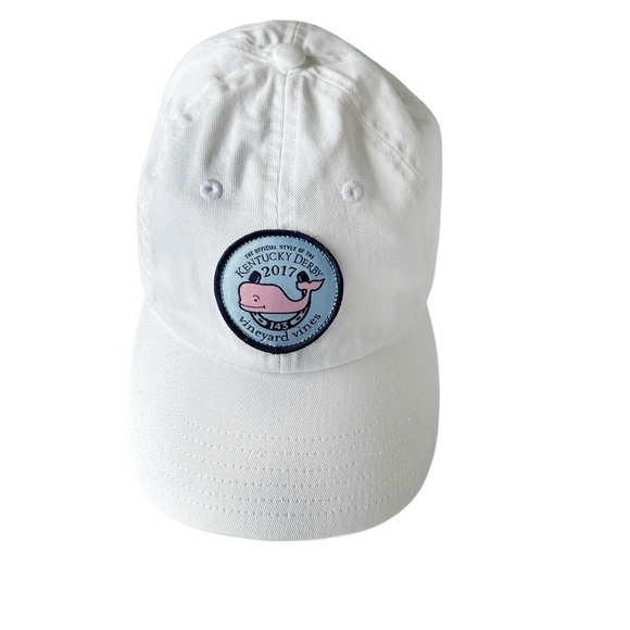 Vineyard Vines 143 Kentucky Derby Hat Whale Logo OS - Picture 1 of 6